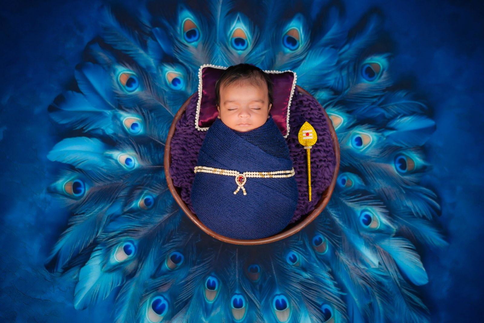 Representative newborn photography: Baby blues