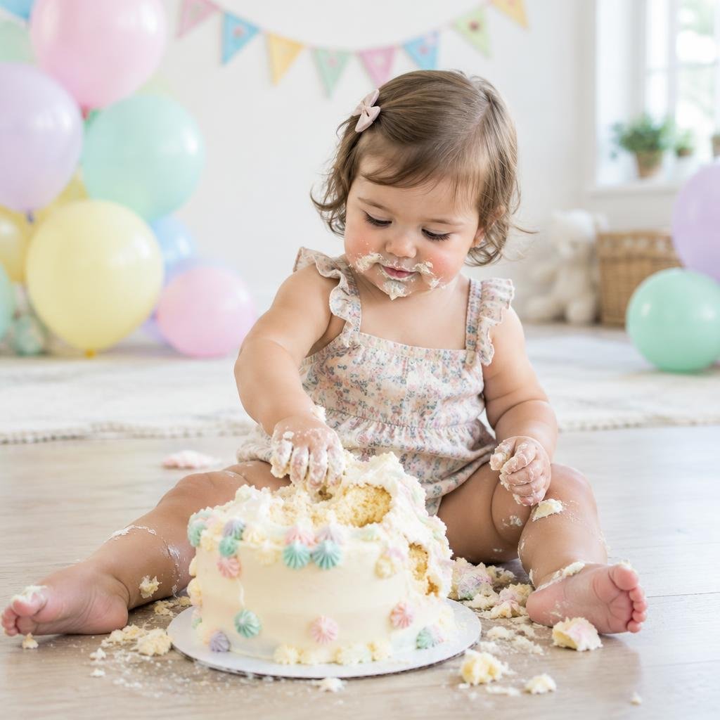 Representative pre-birthday photography: A little celebration