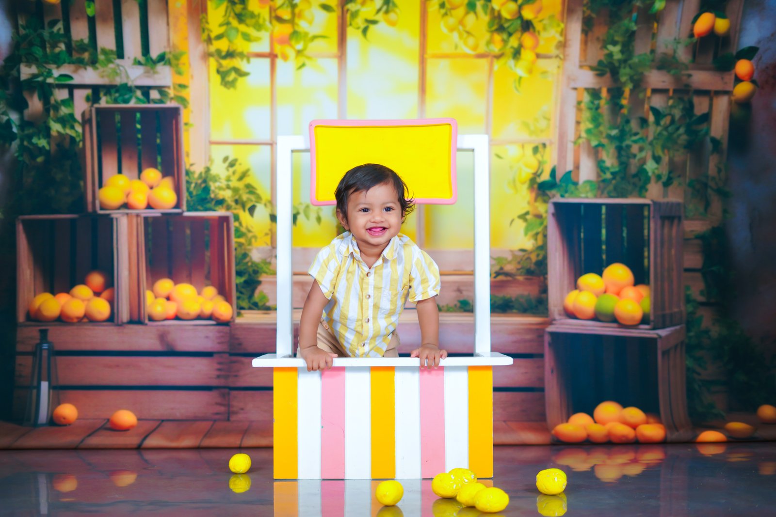 Representative pre-birthday 2d photography: Sunny Lemonade